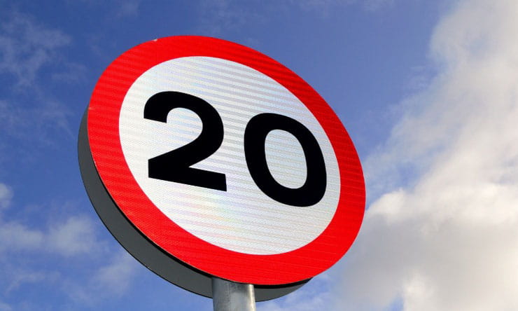 After three months how well is the 20mph speed limit in Wales working_Thumb
